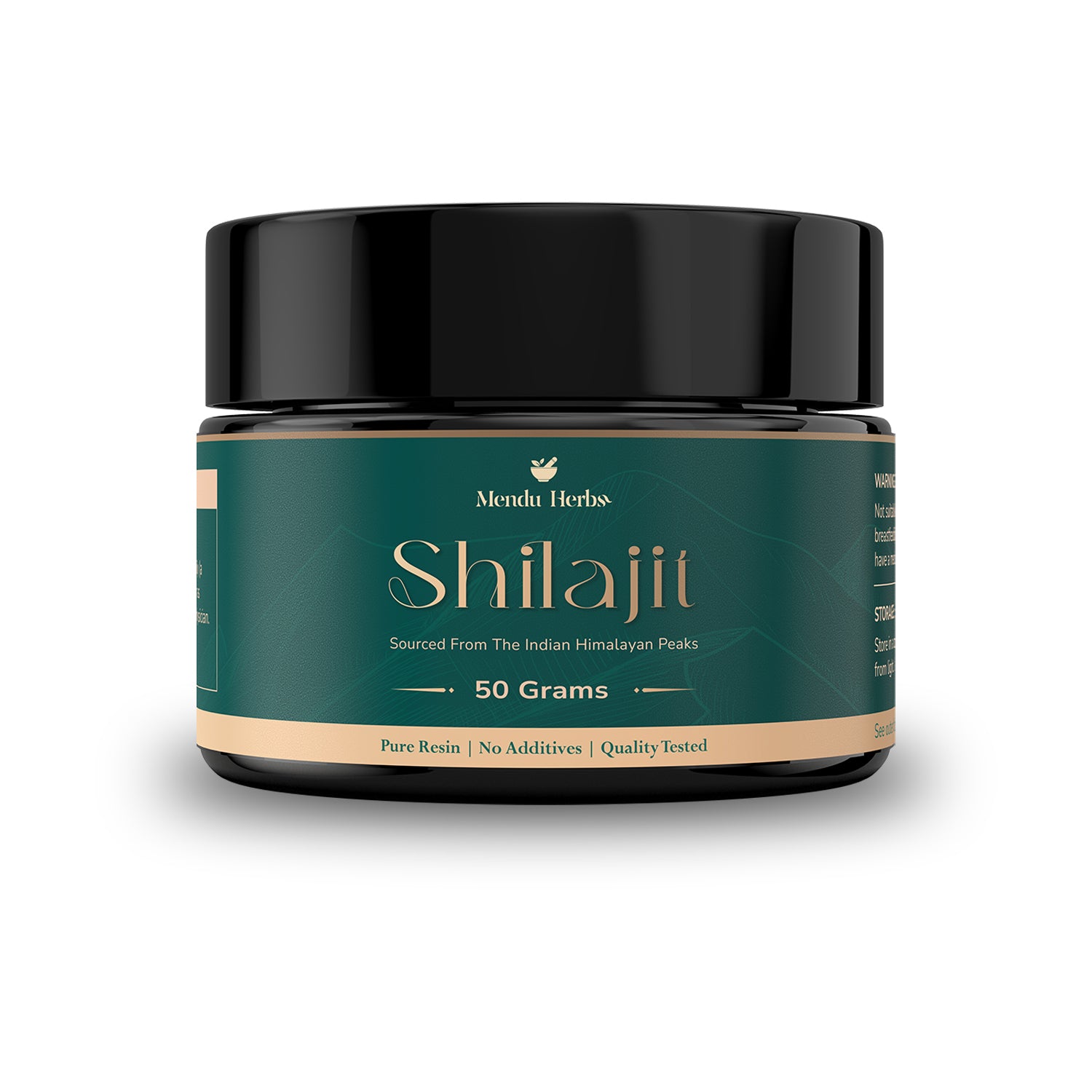 Mendu Herbs 100% czysta żywica Shilajit | 50 gramów