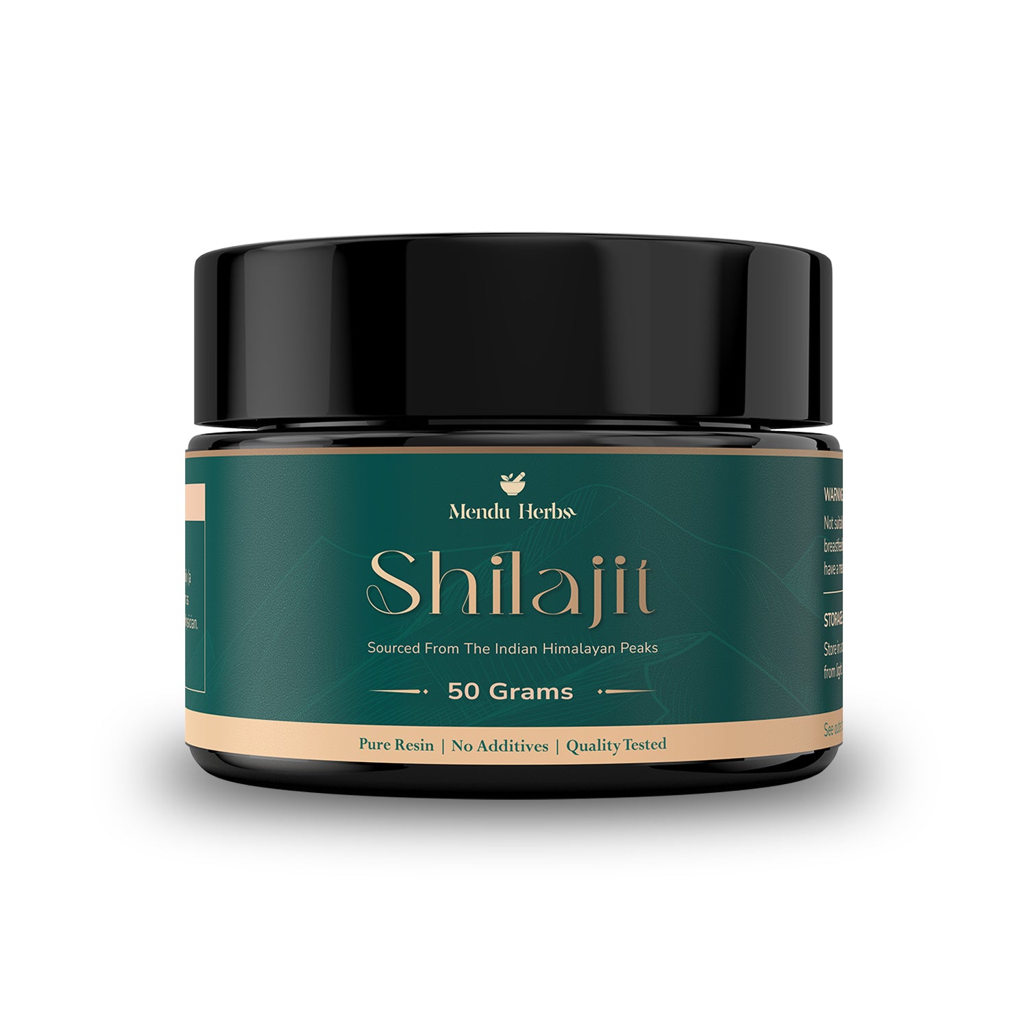Mendu Herbs 100% Pure Shilajit Resin | 50 Gram