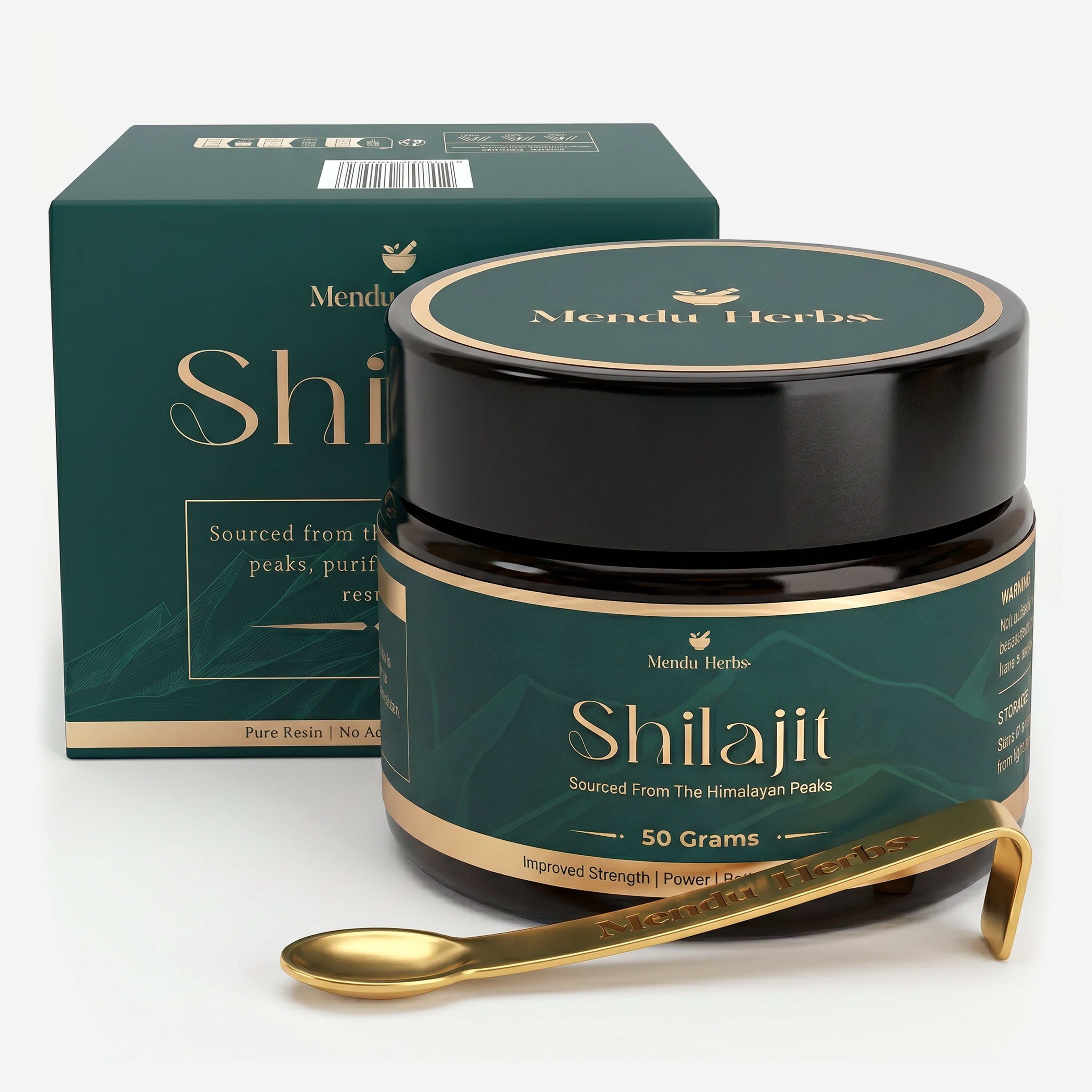 Mendu Herbs 100% Pure Shilajithars | 50 Gram